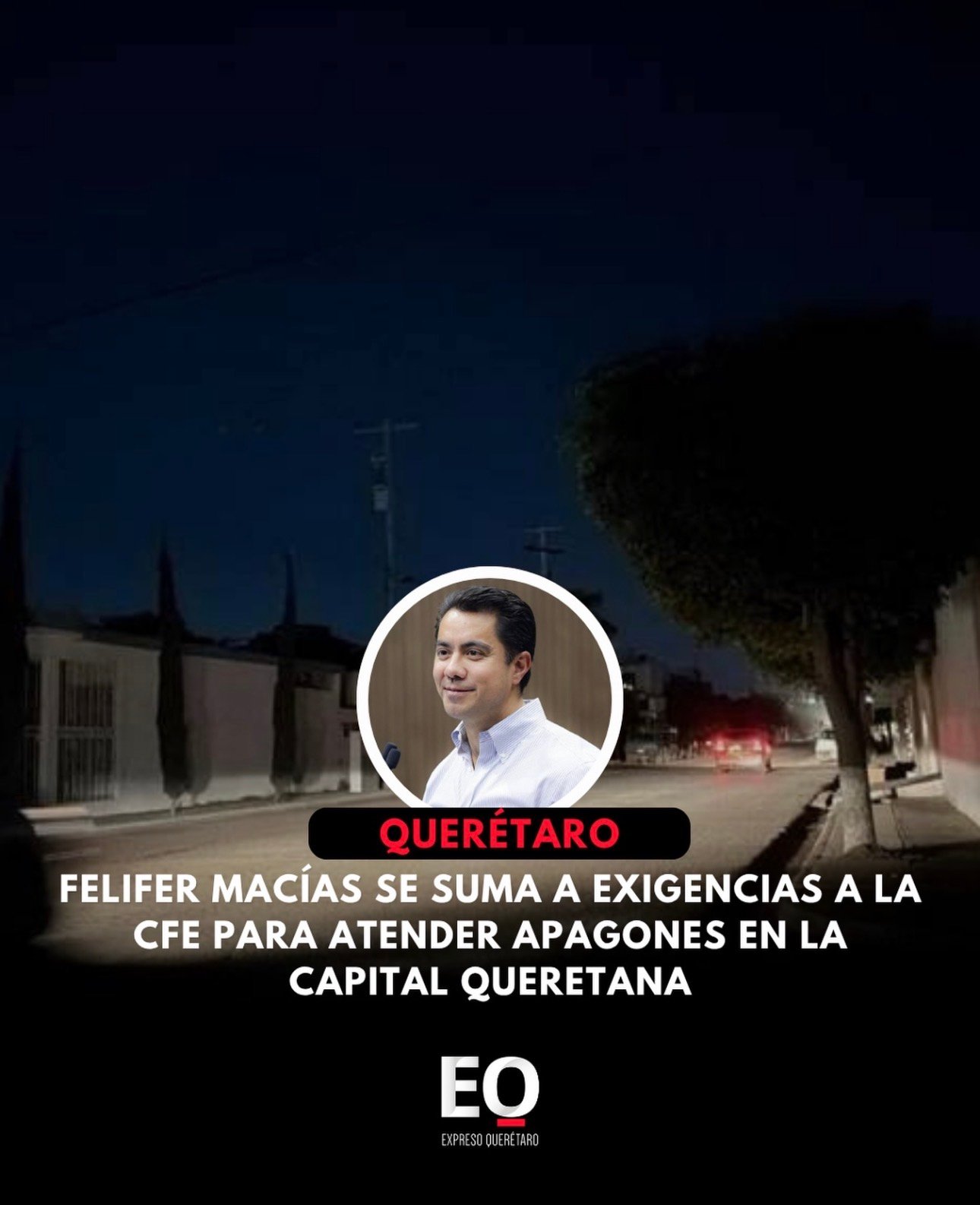 📲Resumen del jueves 25 de junio de 2026 de Expreso Querétaro. ⚡️FeliFer, mantiene presión sobre la CFE para que atienda las fallas en el suministro eléctrico. 🎟️Detienen a 4 por reventa de boletos en la Zona Fest del Estadio Corregidora.