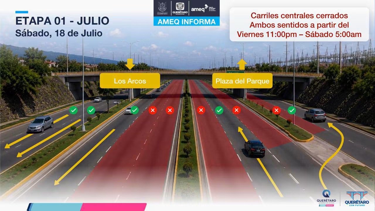 📲Resumen del jueves 16 de junio de 2026 de Expreso Querétaro. 🖤Dos accidentes terminan con saldo fatal. 🔀Habrá nuevo cambio a la circulación en Bernardo Quintana. ☢️Un sujeto transportaba mercurio, sin las medidas de seguridad requeridas.