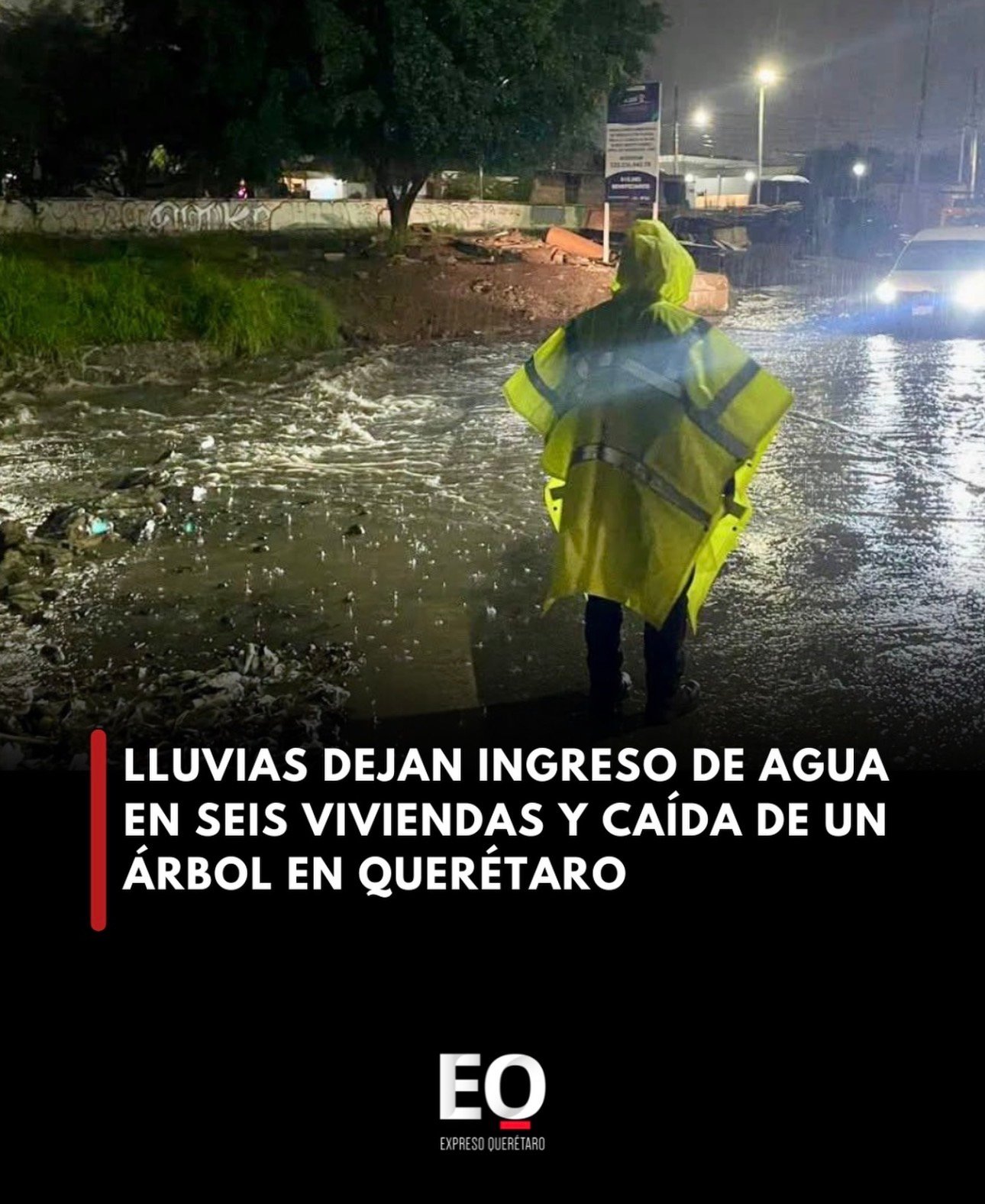 📲Resumen del martes 28 de junio de 2026 de Expreso Querétaro. 🆒Saldo de lluvias con incidentes menores, asegura Protección Civil. 🛍️Sin afectaciones por obras en comercios de Blvd. Bernardo Quintana, de acuerdo a CANACO.