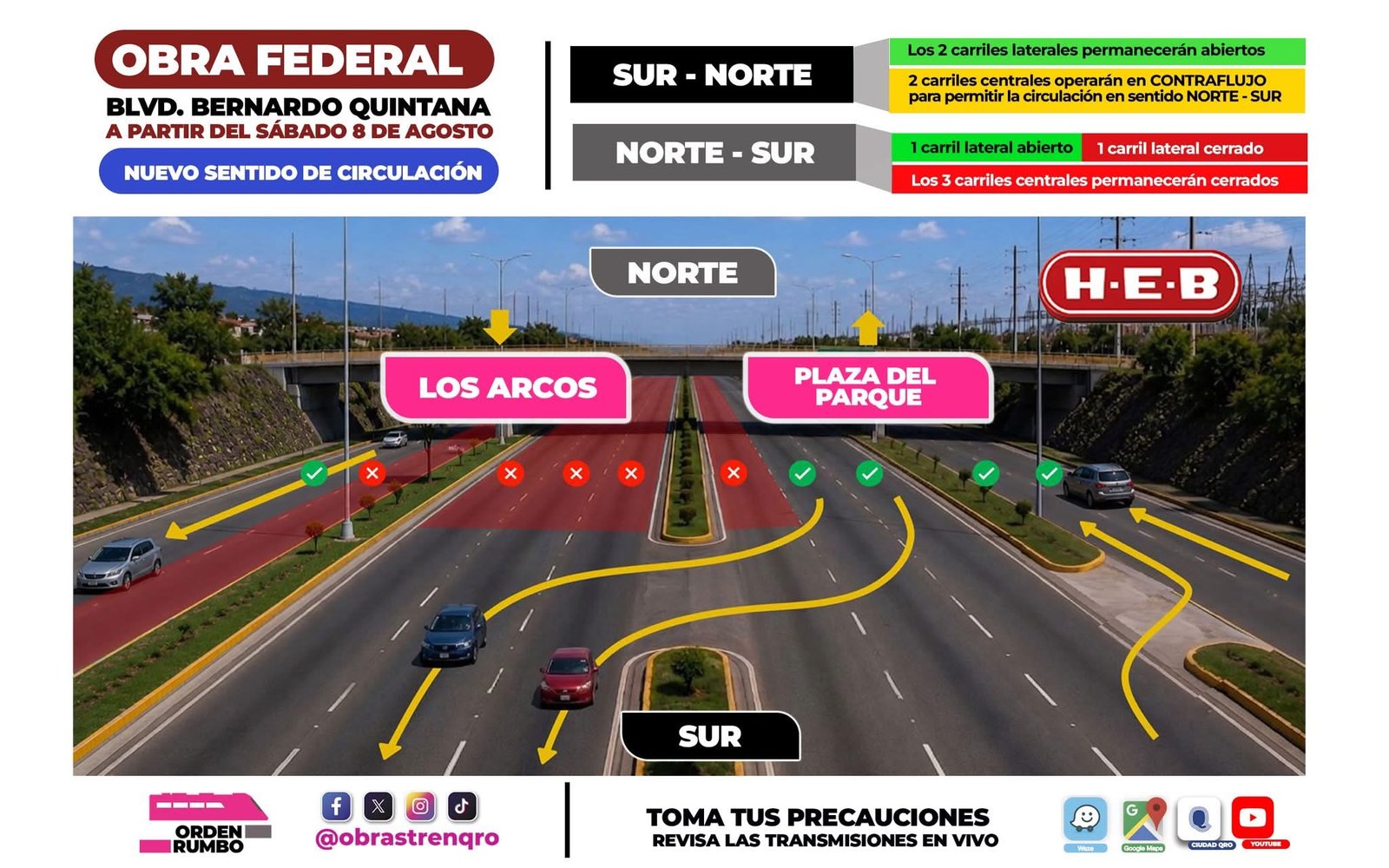 📲Resumen del viernes 07 de agosto de 2026 de Expreso Querétaro.📚Libros de primaria estarán completos antes del regreso a clases. 🎭Rehabilitación del Teatro Hércules será hasta 2027. 👤Cantinas queretanas ya cuentan con reconocimiento facial.