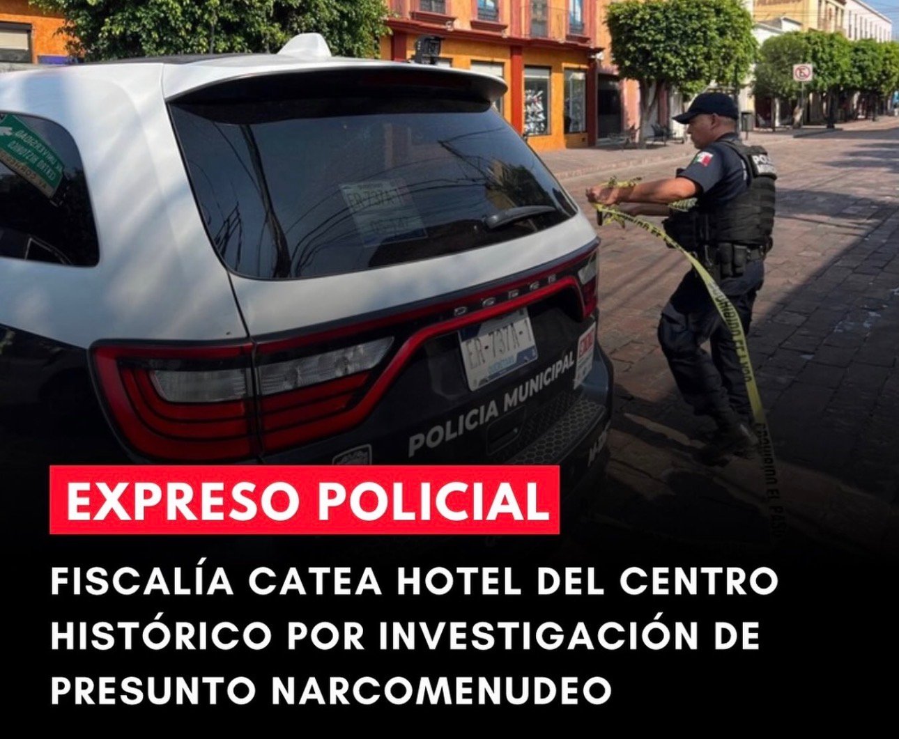 📲Resumen del viernes 14 de agosto de 2026 de Expreso Querétaro.🚨Fiscalía de Qro realiza cateo en hotel del centro. 🤷🏻‍♂️Pide CMIC a la SICT analizar otras opciones para rampa de frenado. 🏞️Suspenden cobro en acceso a la Peña de Bernal.