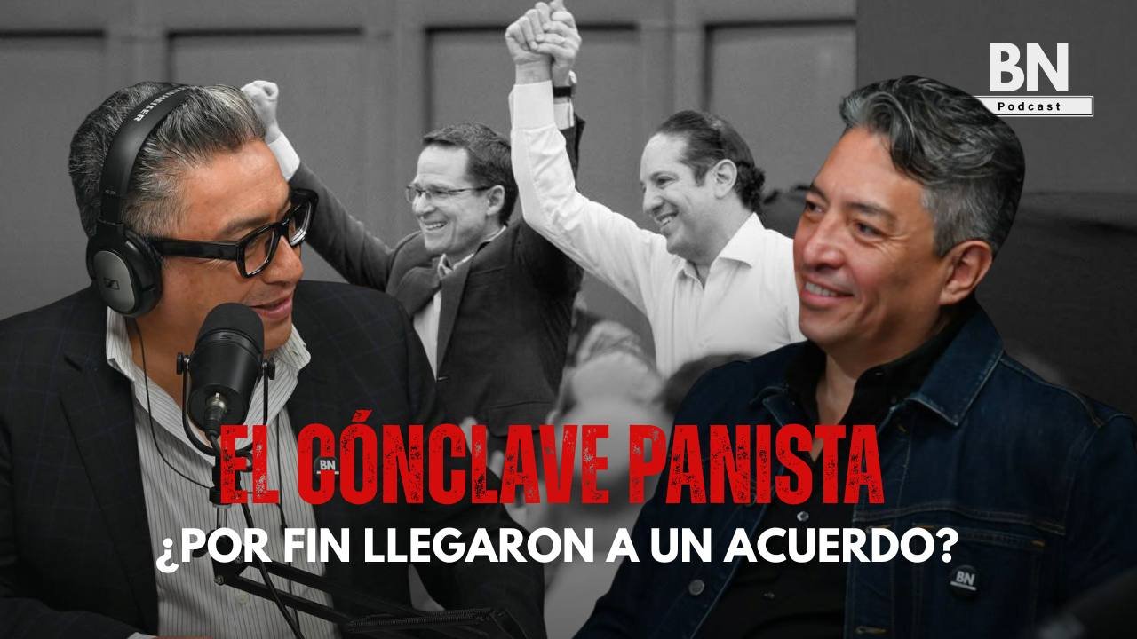 La reunión panista dejó algo que se creía imposible: Anaya y Pancho Domínguez haciendo equipo.🎙 En Blanco y Negro ⚪️⚫️ Conducen Aurelio Peña, Adán Olvera, Mario León Leyva.