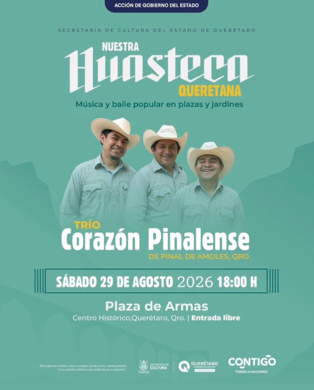 👀🎶🪈Ya está aquí la agenda musical del fin de semana