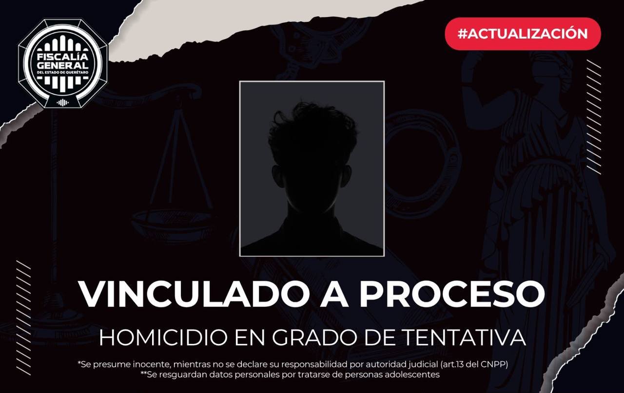 📲Resumen del miércoles 07 de octubre de 2026 de Expreso Querétaro.👨🏻‍⚖️Vinculan a proceso, a adolescente involucrado en aägr3sión en escuela. 👀En vigilancia la zona serrana por deslaves.🔝Aumenta número de testamentos durante campaña.